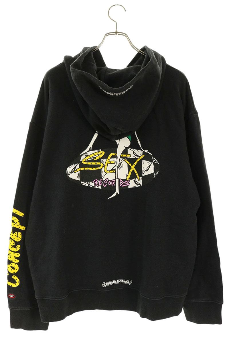 Chrome Hearts PPO SEXRCD MATTY BOY Black Hoodie Size XXL