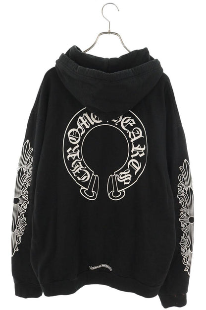 Chrome Hearts SWTSHRT PLV Floral Horseshoe Hoodie Size XL