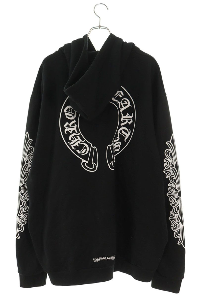 Chrome Hearts SWTSHRT PLVR Floral Pullover Hoodie Size XXL