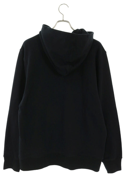 Y-3 Square Logo Pullover Hoodie Black Size M