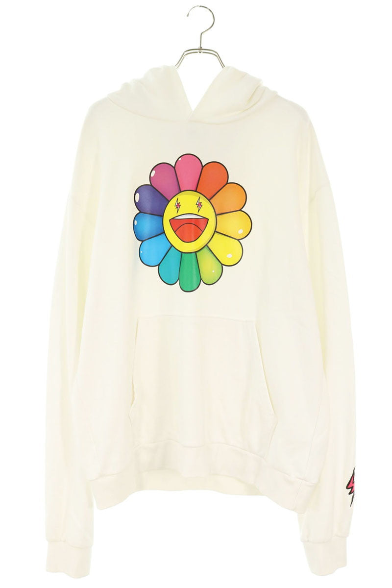MURAKAMITAKASHI J Balvin Kaikai Kiki Hoodie White Size XL