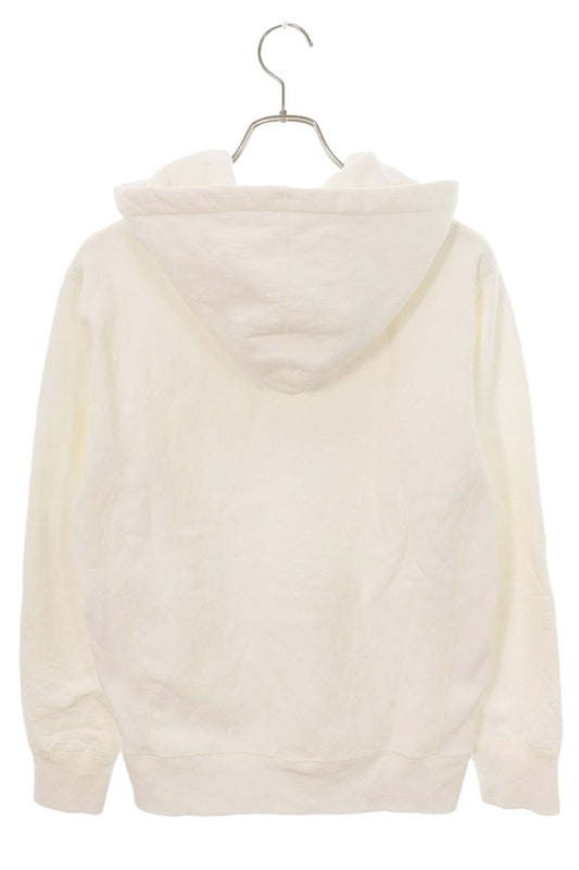 SUPREME 16AW Embroidered Outline Logo Hoodie White Size S