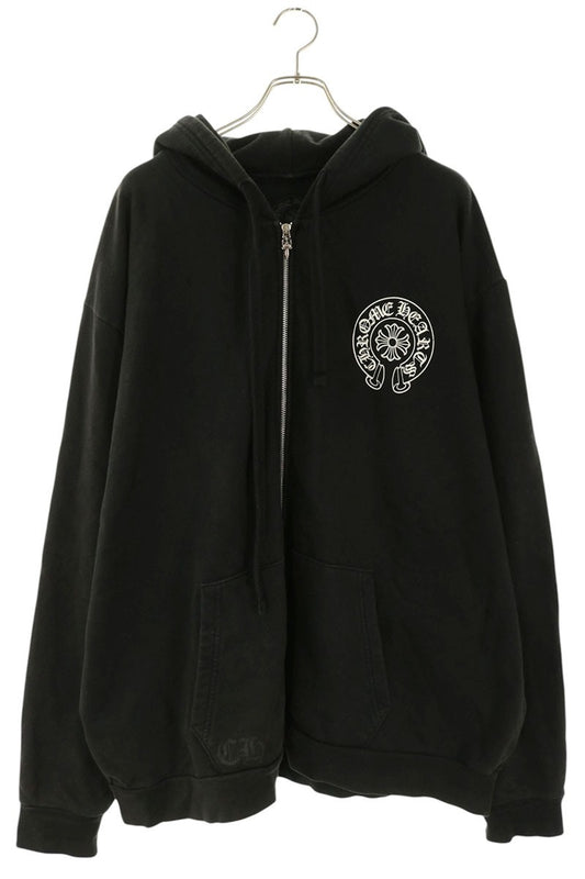 Chrome Hearts SWTSHRT HD ZIP Osaka Horseshoe Hoodie Size XXL