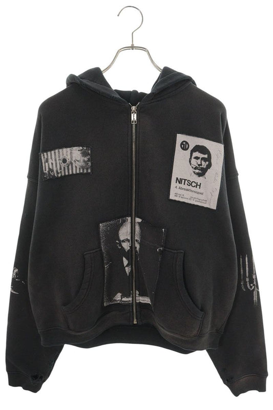 ENFANTS RICHES DEPRIMES Lenin's Nap Time Hoodie Black Size S