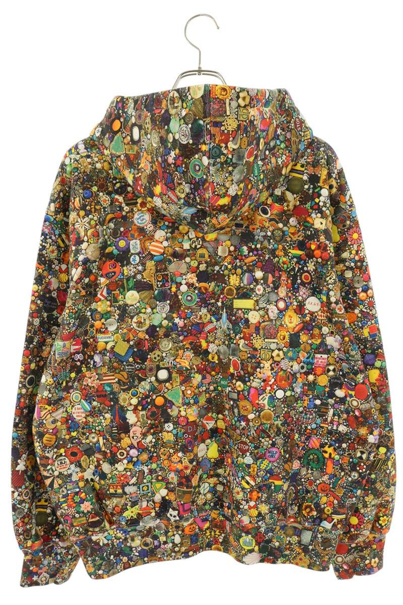SUPREME 26SS Mike Kelley All-Over Print Hoodie Multi Size M
