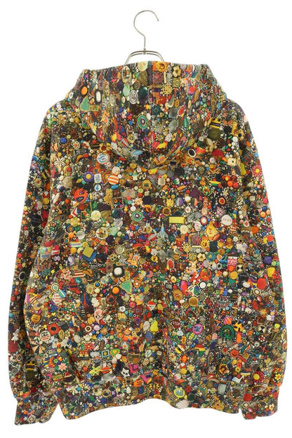 SUPREME 26SS Mike Kelley All-Over Print Hoodie Multi Size M