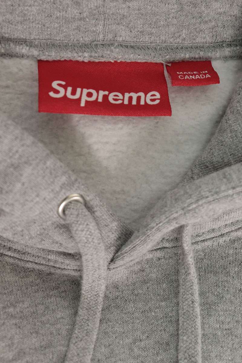 SUPREME 24SS Toy Machine Logo Pullover Hoodie Gray Size L