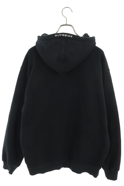 SUPREME 21SS Nike Half Zip Hooded Sweatshirt Black Size L