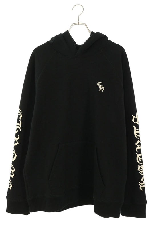 Chrome Hearts SLO RIDE HD PLVR CH Cross Hoodie Black Size XL