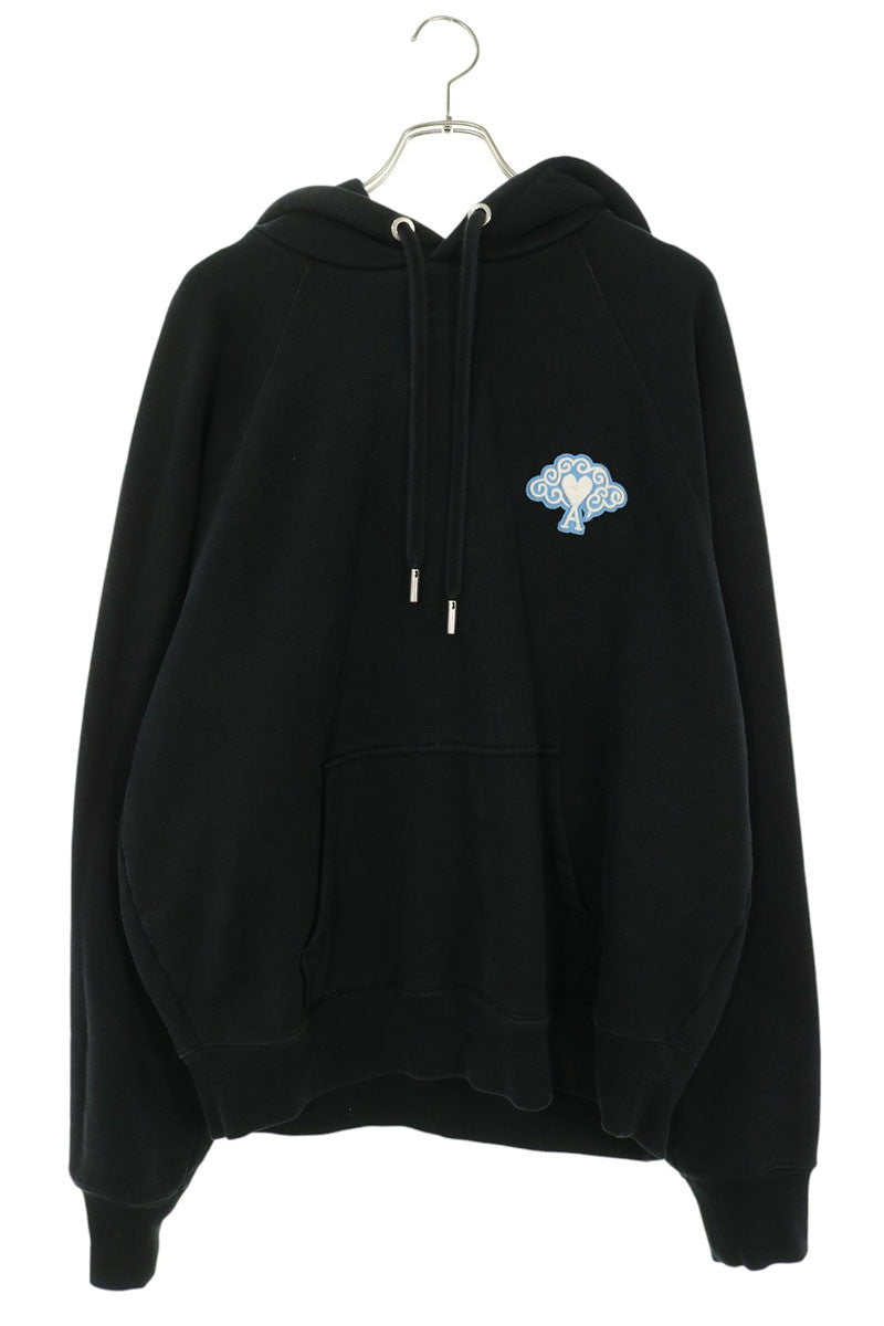 AMI Alexandre Mattiussi 24AW Zodiac Hoodie Black Size XL