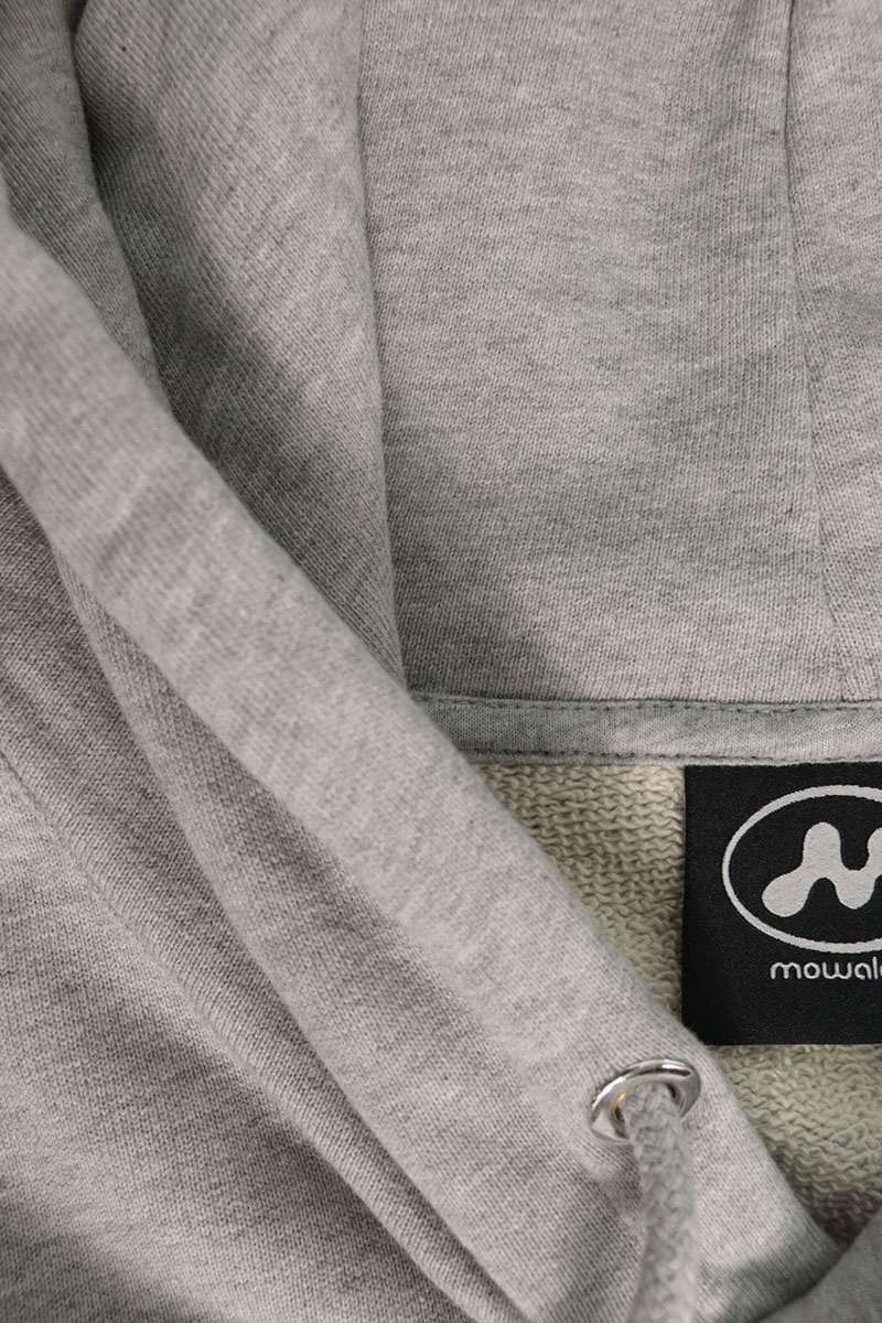 MOWALOLA MoWA Logo Pullover Hoodie Gray Size M