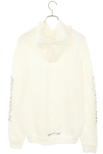 Chrome Hearts SWTSHRT PLVR Arm Hoodie White/Silver Size M