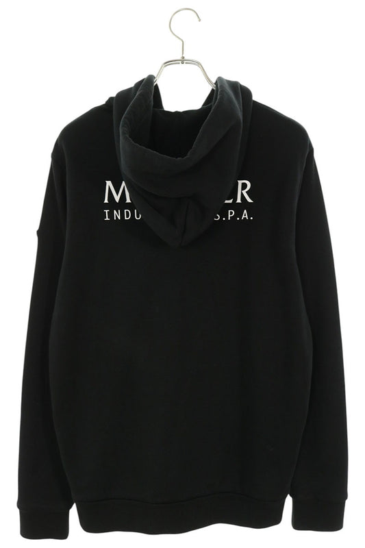 MONCLER MAGLIA APERTA CON CAPPUCCIO Hoodie Black Size L
