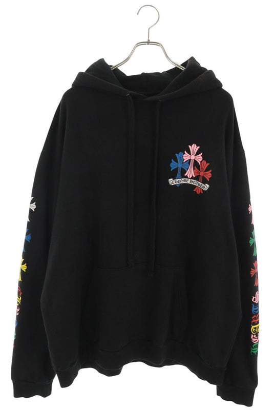 Chrome Hearts Multi Cemetery Cross Print Hoodie Size XL
