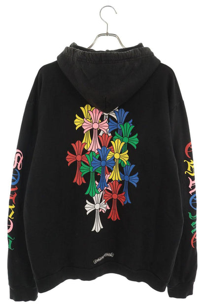 Chrome Hearts Multi Cemetery Cross Hoodie Black Size L