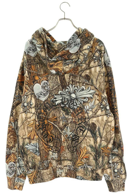 Chrome Hearts NOCTA Drake All-Over Print Hoodie Brown Size L