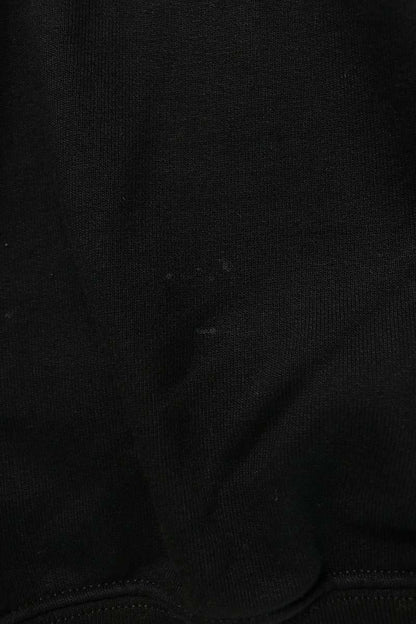 Maison Margiela Front Logo Embroidered Hoodie Black Size M