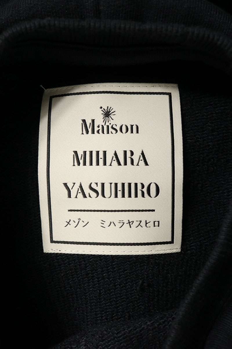 MIHARAYASUHIRO Embellished Bleach Hoodie Black Size 44