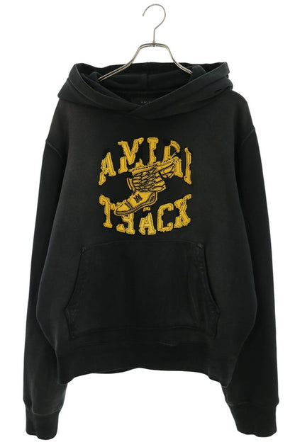 AMIRI TRACK Logo Pullover Hoodie Multi Color Size M