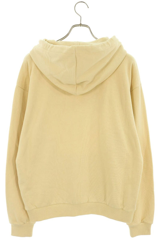 CELINE Logo Print Hoodie Beige Size M