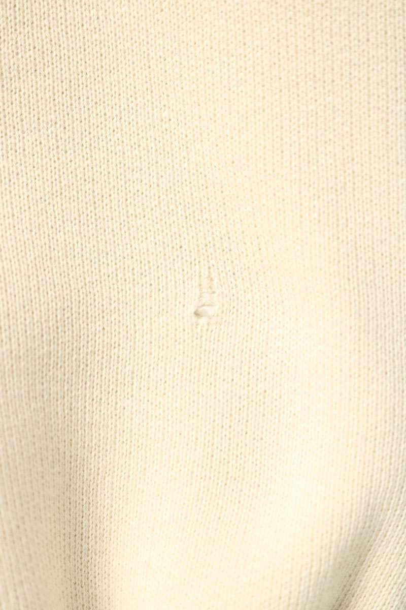 BALENCIAGA Oversized Zip-Up Hoodie Beige Size 1