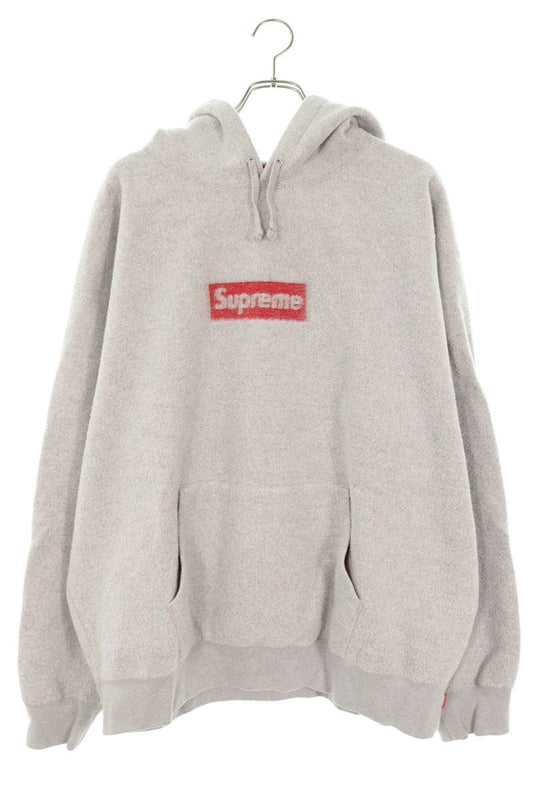 SUPREME Inside Out Box Logo Hoodie Gray Size XL