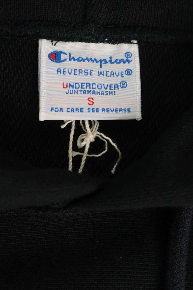 UNDERCOVER x Champion Beaded Logo Hoodie Size S