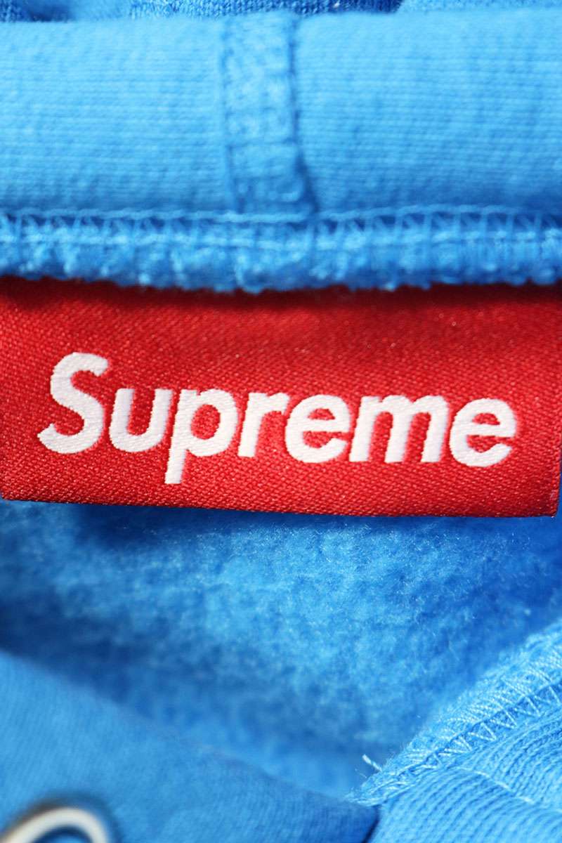 SUPREME 25AW Box Logo Hoodie Blue Size L