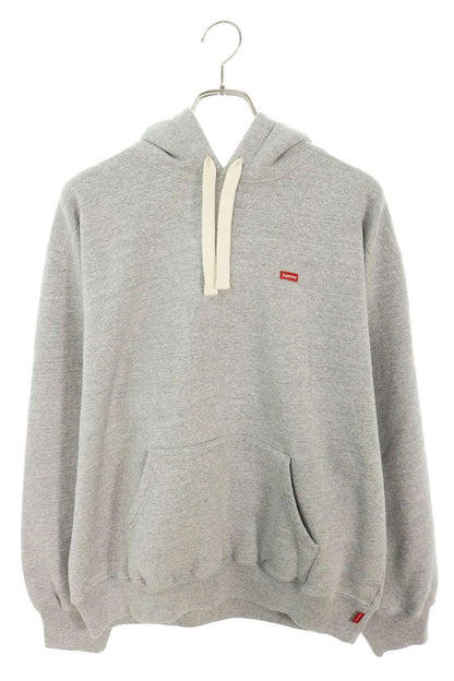 SUPREME 26SS Small Box Drawcord Hoodie Gray Size M