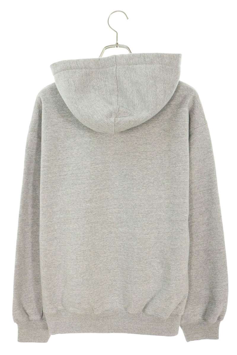 SUPREME 26SS Small Box Drawcord Hoodie Gray Size M