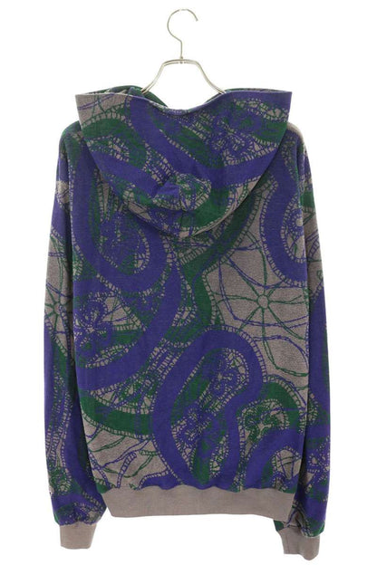 Needles Papillon Jacquard Pullover Hoodie Size M