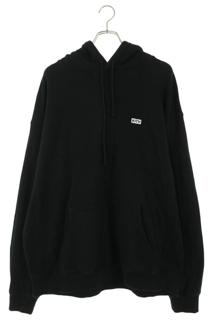 KITH Front Logo Patch Hoodie Black Size XXL