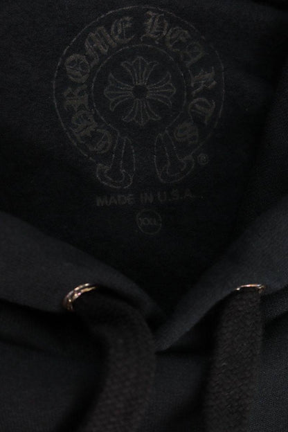 Chrome Hearts DEADLY DOLL Back Print Hoodie Black Size XXL