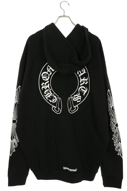 Chrome Hearts Floral Horseshoe Zip Hoodie Size XXL
