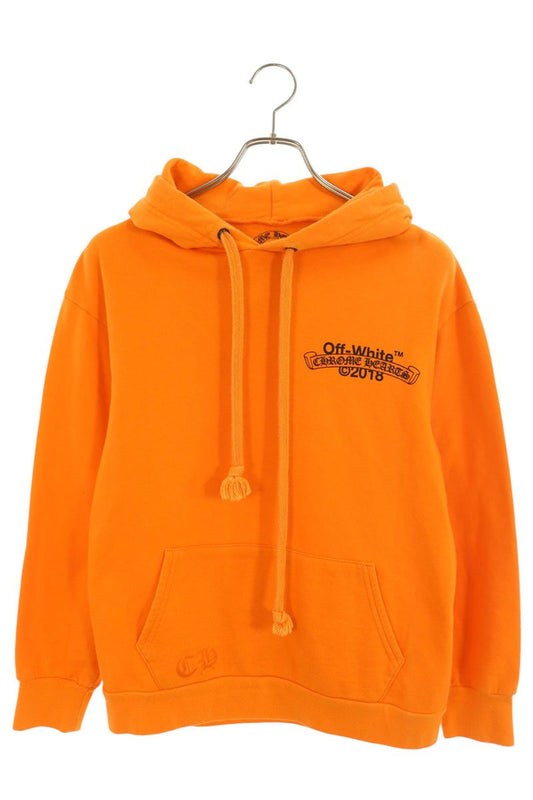 Chrome Hearts x OFF-WHITE HD PLVR V Back Print Hoodie Size S