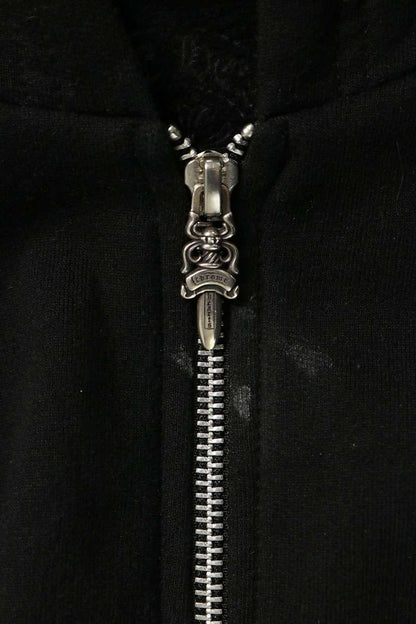 Chrome Hearts Arm Logo Print Zip Hoodie Size L