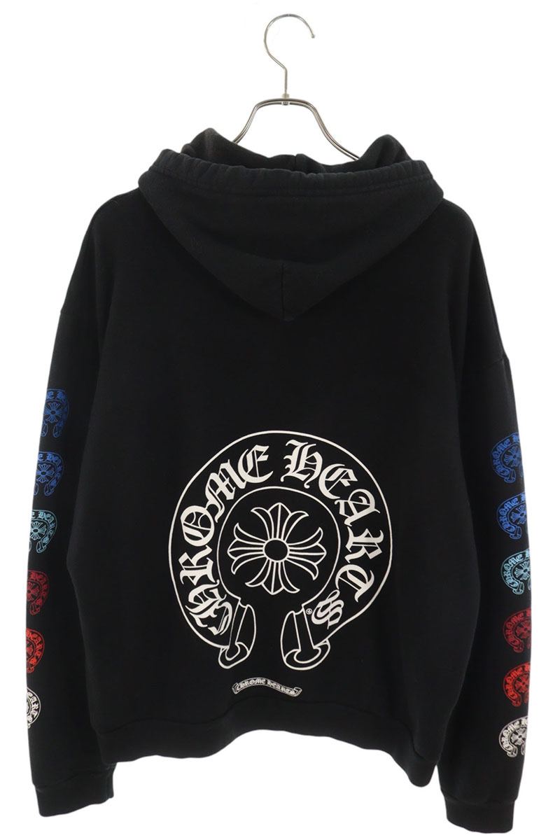 Chrome Hearts SWTSHRT PLVR Multi Horseshoe Hoodie Size M