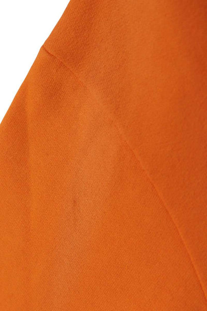 Chrome Hearts HD PLVR V OFF WHITE Back Print Orange L Hoodie Size L