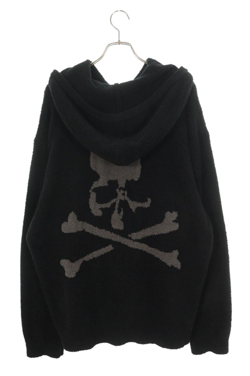 mastermind Back Skull Boa Hoodie Black Size L