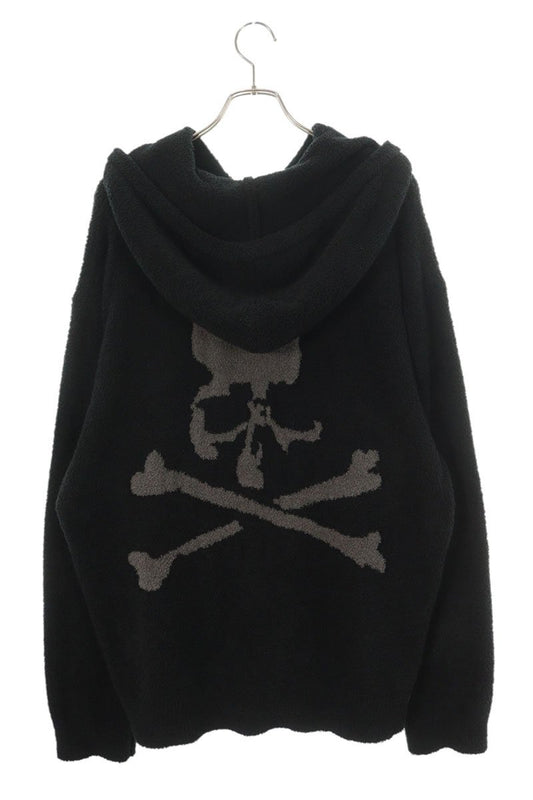 mastermind Back Skull Boa Hoodie Black Size L