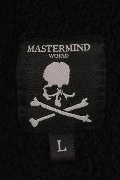 mastermind Back Skull Boa Hoodie Black Size L