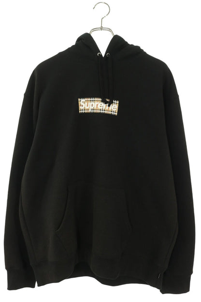 SUPREME x Burberry Box Logo Hoodie Multi Color Size L