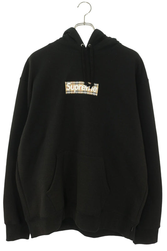 SUPREME x Burberry Box Logo Hoodie Multi Color Size L