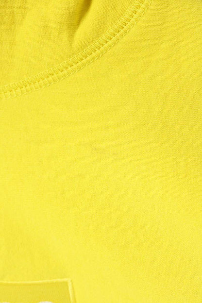 SUPREME Cross Box Logo Hoodie Yellow/White Size M