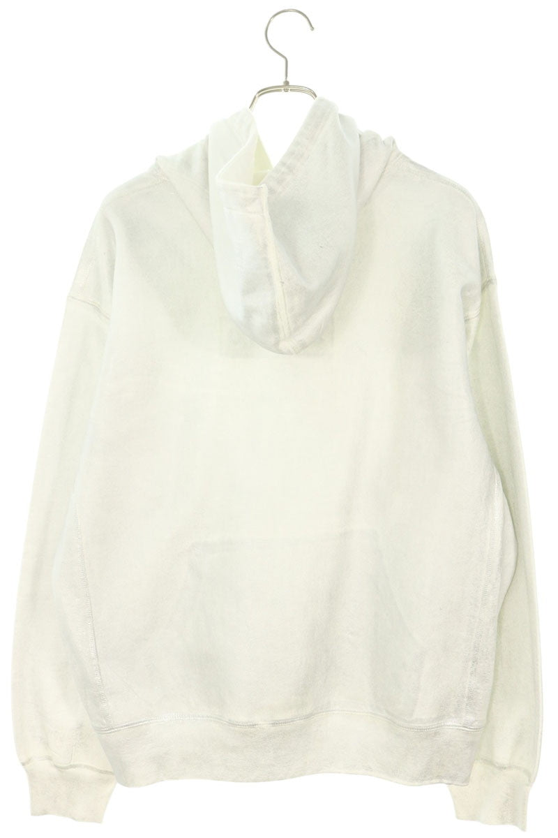 SUPREME x MM6 Foil Box Logo Hoodie White Size M
