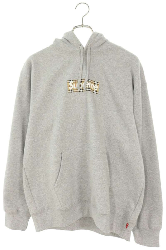 SUPREME x Burberry Box Logo Hoodie Multi Color Size M
