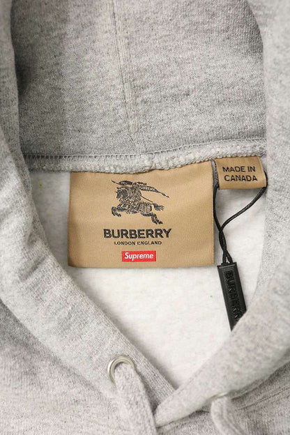 SUPREME x Burberry Box Logo Hoodie Multi Color Size M