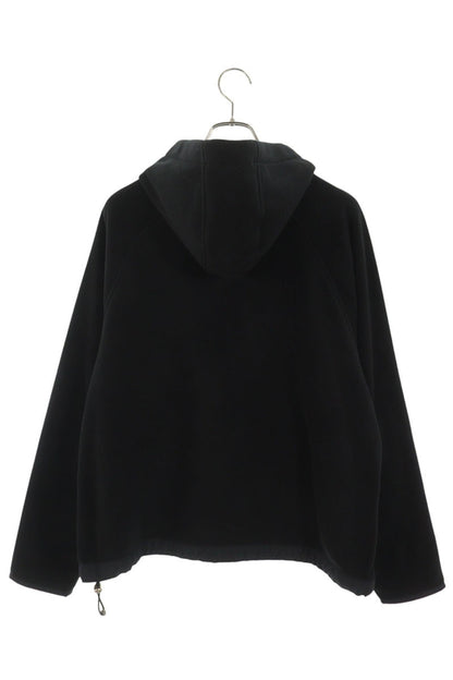 Chrome Hearts CH Patch Fleece Pullover Hoodie Black Size M
