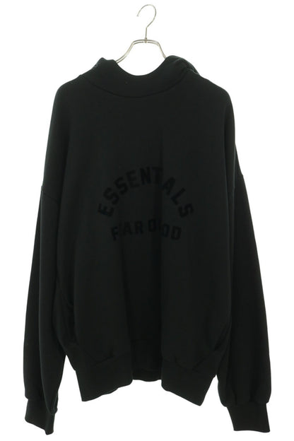 FOG ESSENTIALS Logo Patch Hoodie Black Size L
