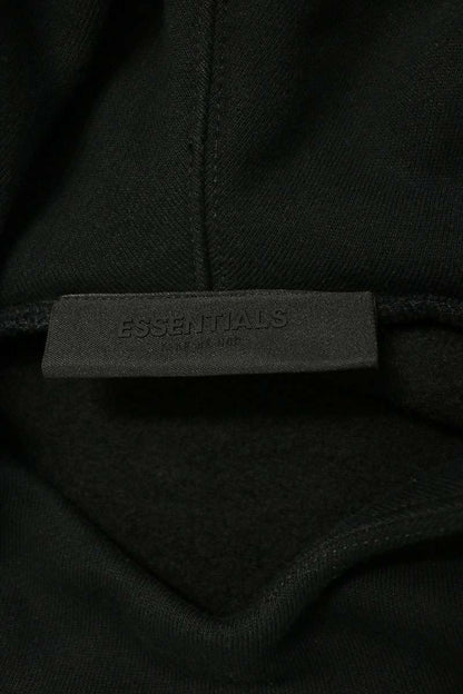 FOG ESSENTIALS Logo Patch Hoodie Black Size L